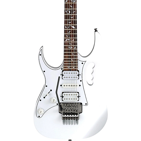 Steve Vai Signature JEMJRL Series Left Handed Electric Guitar White
