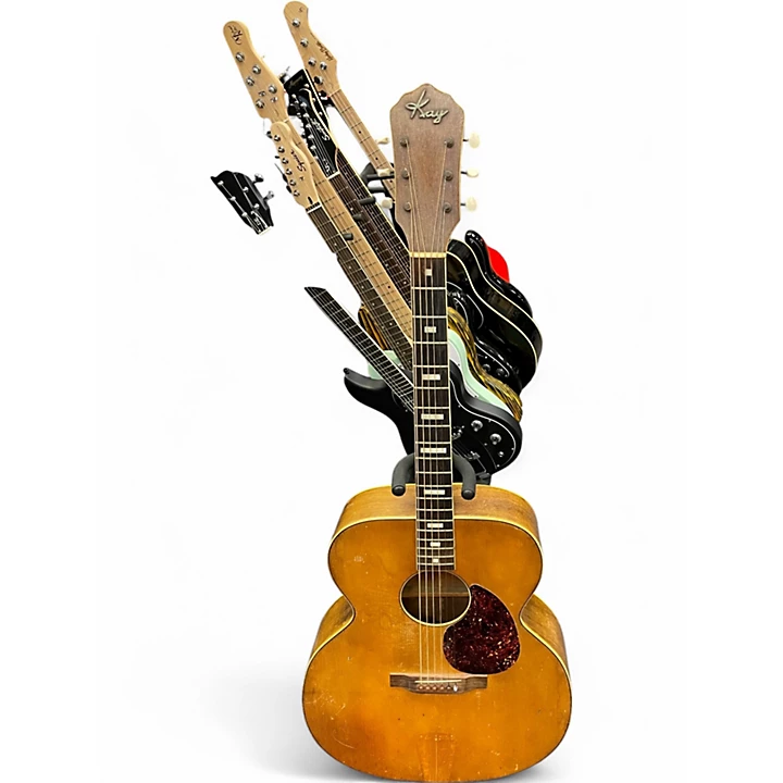 Vintage 1950s Kay K22 Natural Acoustic Guitar