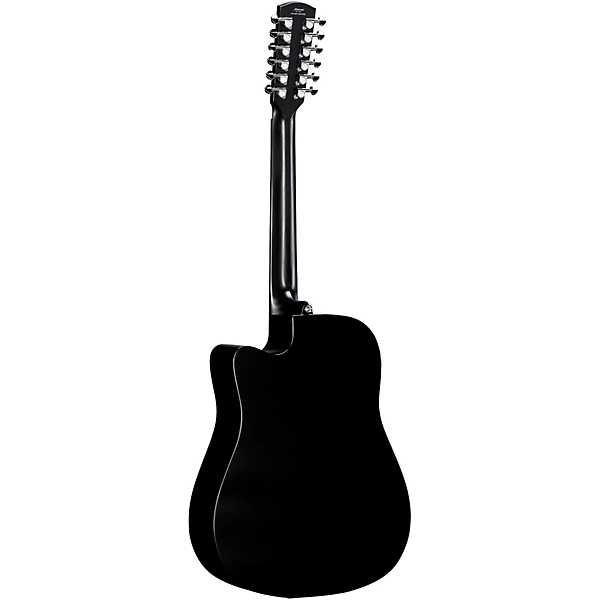 Alvarez AD60CE 12 String Dreadnought Acoustic Electric Guitar Black