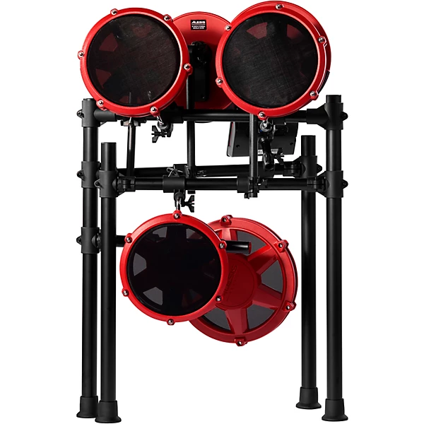 Nitro Max 8 Piece Electronic Drum Set With Bluetooth and BFD Sounds Red