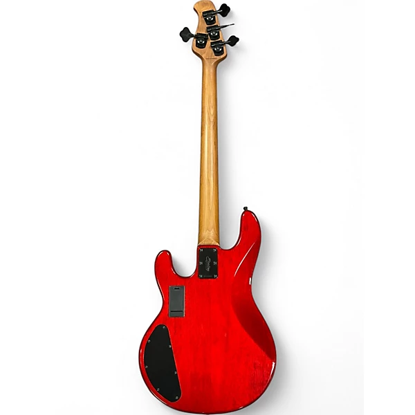 Sterling by Music Man Used Sterling by Music Man RAY34 HH Blood Orange Electric Bass Guitar.gc