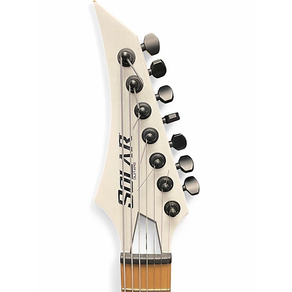 Solar Used Solar A2 White Solid Body Electric Guitar.gc