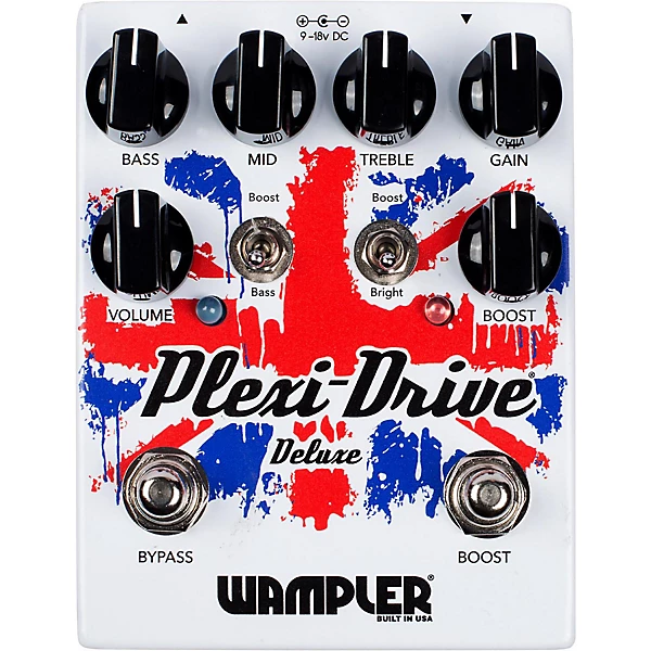 Wampler Plexi Drive British Overdrive Pedal Level 1 J47469004000000.gc