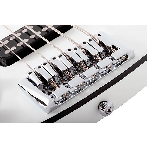 Schecter Guitar Research Stargazer 5 LH Electric Bass Gloss White