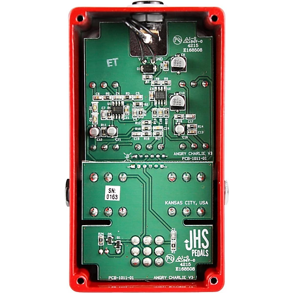 JHS Pedals Angry Charlie V3 Overdrive Guitar Effects Pedal