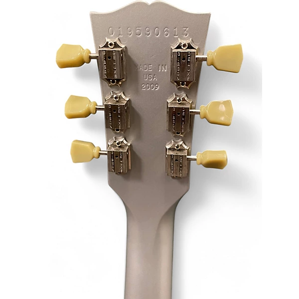Used 2009 Gibson Limited Edition SG Metallic Silver Solid Body Electric Guitar