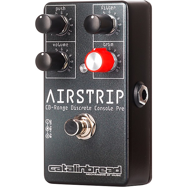 Catalinbread Airstrip Console Pre Pedal Black