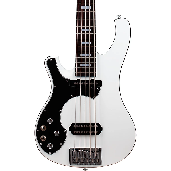 Schecter Guitar Research Stargazer 5 LH Electric Bass Gloss White