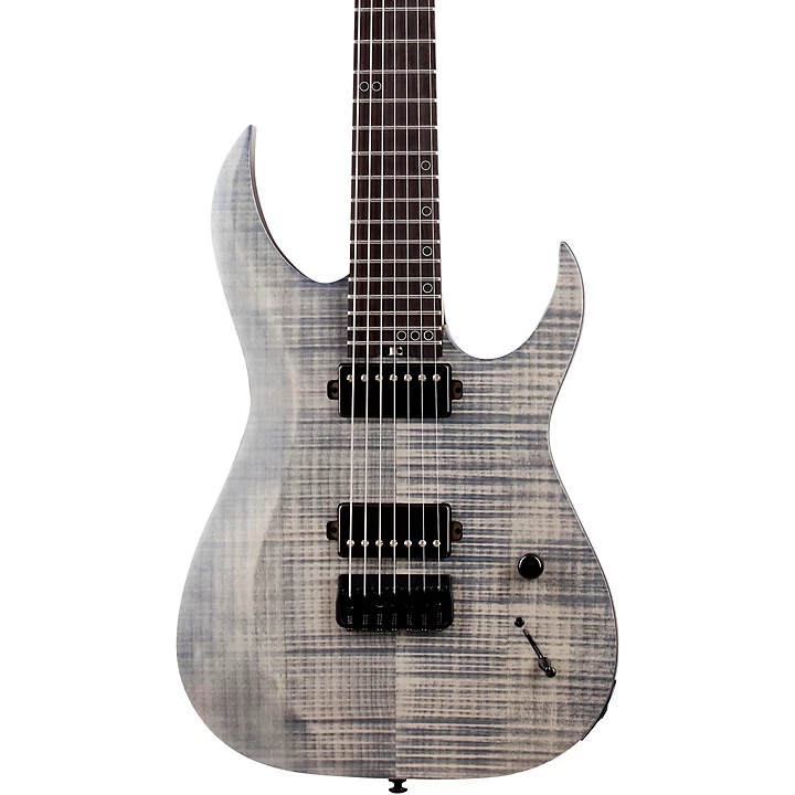 Sunset 7 String Extreme Electric Guitar Grey Ghost