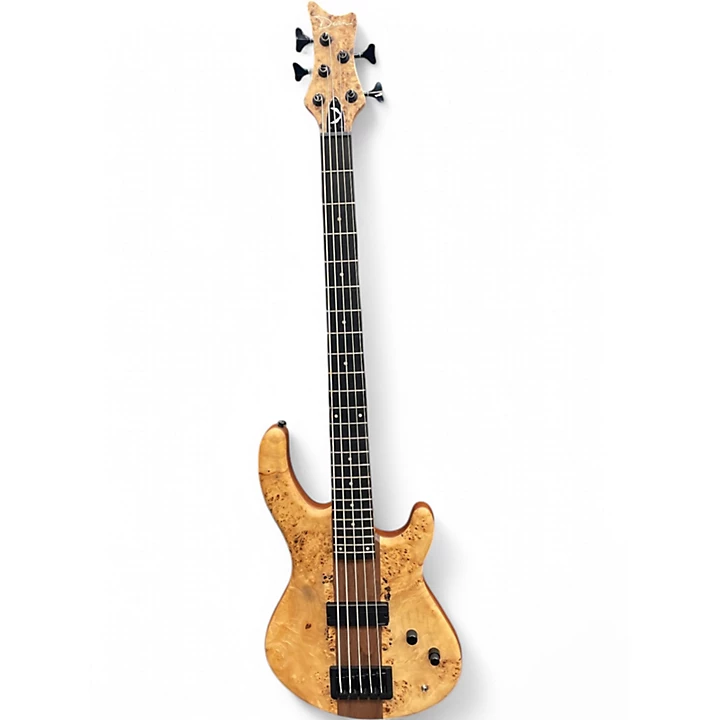 Used Dean Edge Pro Select 5 Satin Natural Electric Bass Guitar