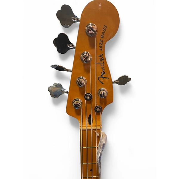 Used Fender Player Plus Jazz Bass V opal spark Electric Bass Guitar