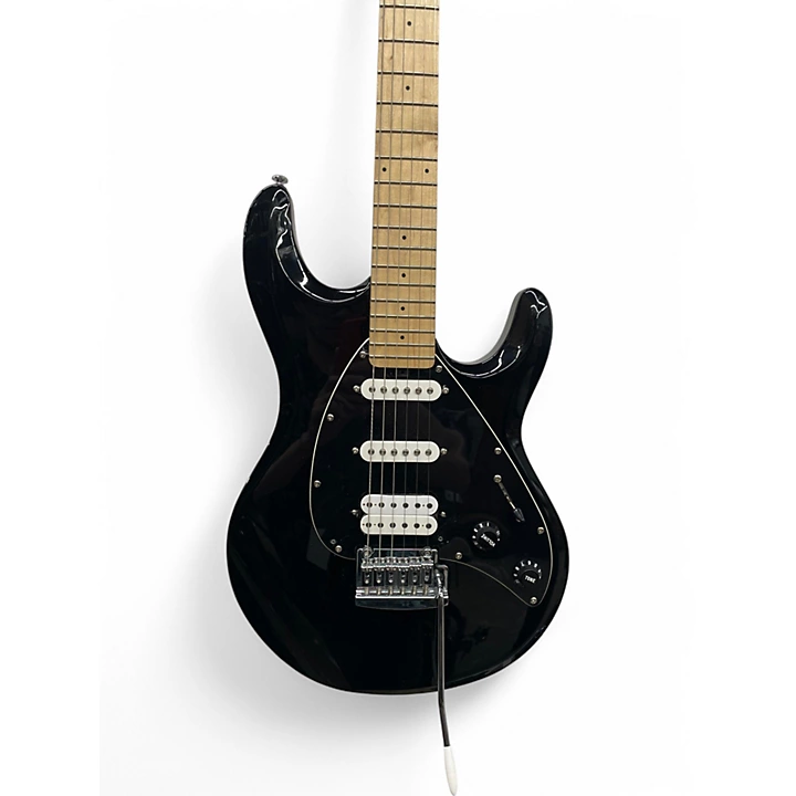 Sterling by Music Man Used Sterling by Music Man Sub Series Cutlass Black Solid Body Electric Guitar.gc