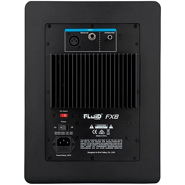 Fluid Audio FAFX8 Coaxial Studio Monitor Level 1 L56802004000000.gc