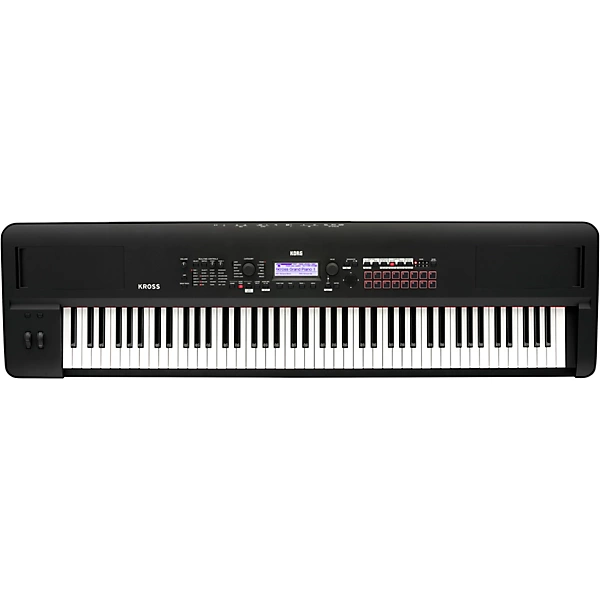 Kross 2 88 Key Performance Synth Workstation with Added PCM and Sounds in Matte Black