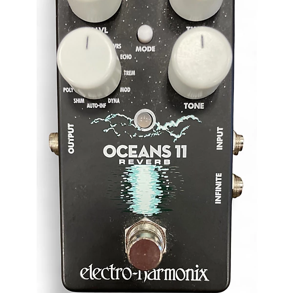 Used Electro Harmonix Oceans 11  Reverb Effect Pedal