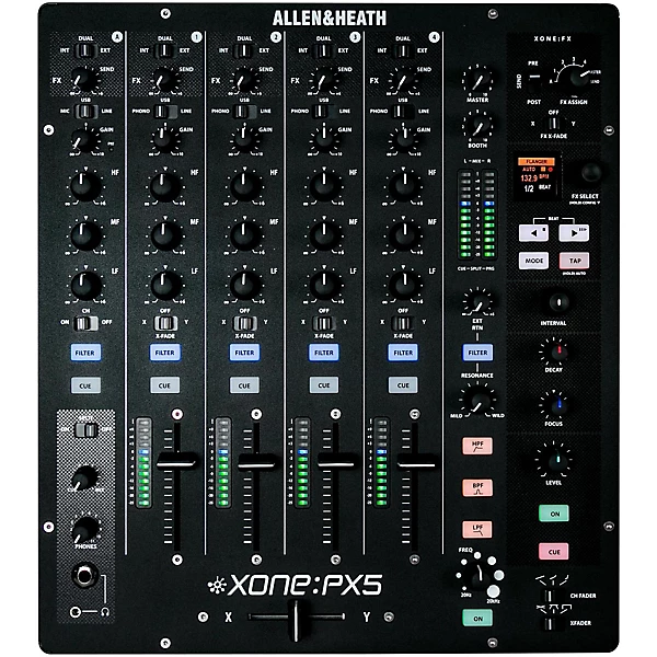 Allen Heath XonePX5 4 channel Professional Analog DJ Mixer with Effects