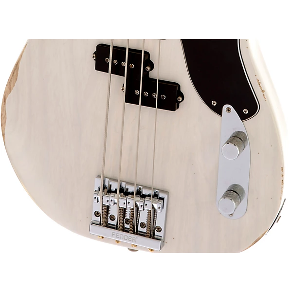 Mike Dirnt Roadworn Precision Bass White Blonde Rosewood Fingerboard