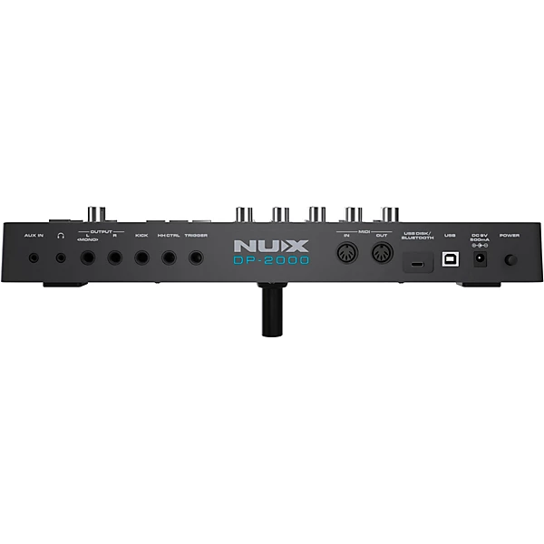 NUX DP 2000 Digital Percussion Pad with 8 Velocity Sensitive Pads, FX, and Bluetooth Black