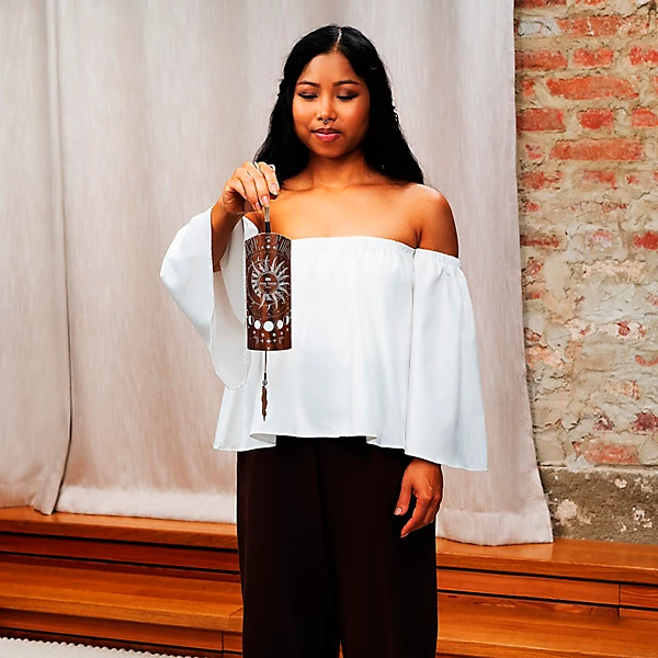 MEINL Sonic Energy Luna (Evening) Cosmic Bamboo Chime, 432 Hz