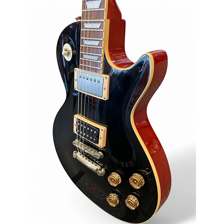 Edwards Used 2006 Edwards E LP 92 Black Solid Body Electric Guitar.gc