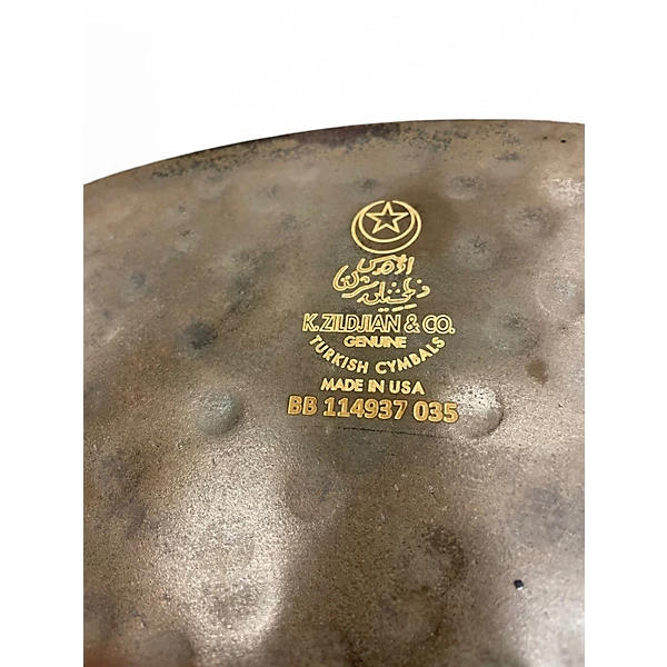 Zildjian Used Zildjian 20in Custom Organic Ride Cymbal.gc