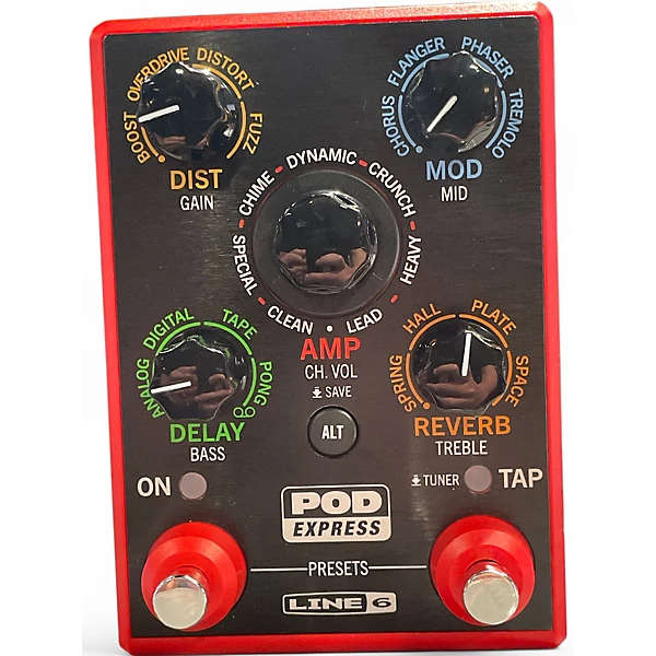 Used Line 6 Pocket Pod Express Amp Modeler Effect Processor