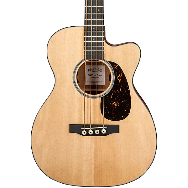 Martin 000C Jr 10E Acoustic Electric Bass Guitar Natural