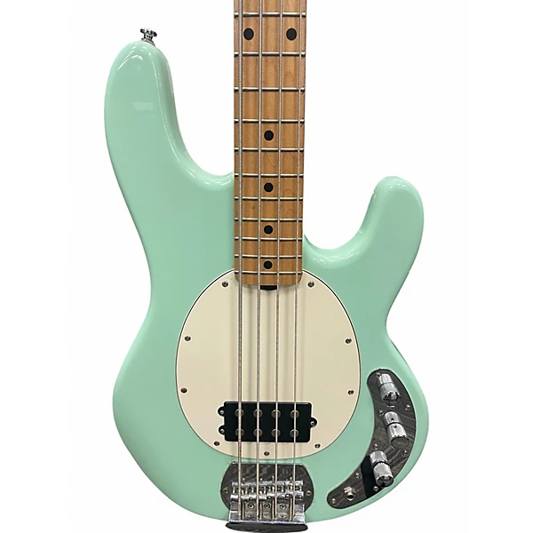 Sterling by Music Man Used Sterling by Music Man Sub 4 Seafoam Green Electric Bass Guitar