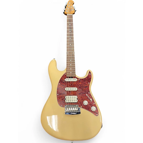 Sterling by Music Man Used Sterling by Music Man Cutlass Vintage Cream Solid Body Electric Guitar