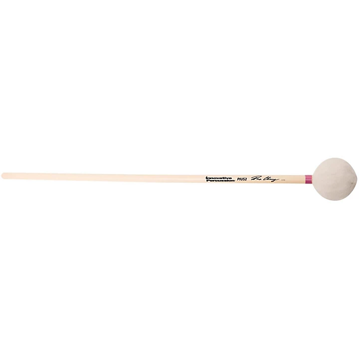 Pius Cheung Bass Marimba Mallets Medium Soft White Yarn Rattan