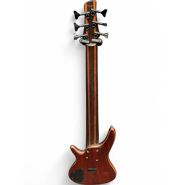 Used Ibanez SR3006 Natural Electric Bass Guitar