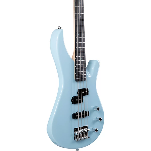 Mitchell MB100 Short Scale Solidbody Electric Bass Guitar Level 2 Powder Blue