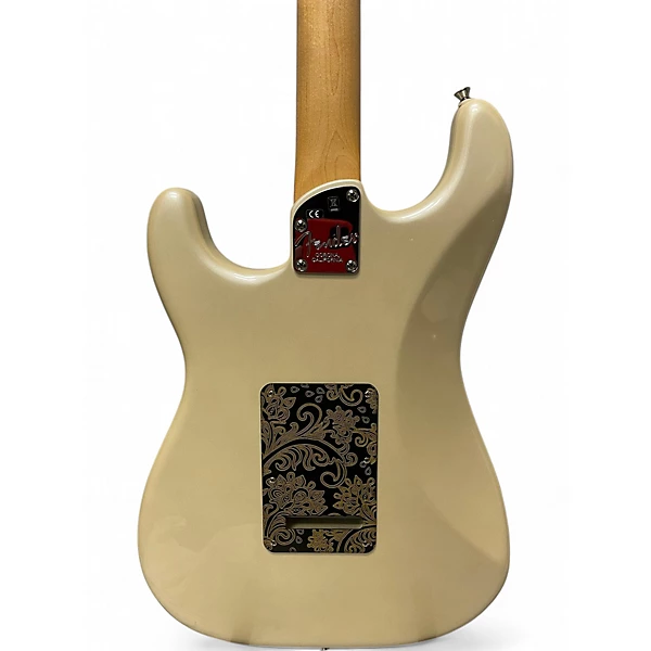 Used 2016 Fender American Elite Stratocaster HSS Shawbucker Olympic Pearl Solid Body Electric Guitar