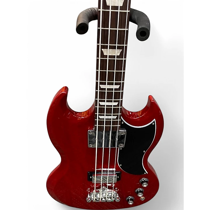 Used Gibson sg standard bass Cherry Electric Bass Guitar