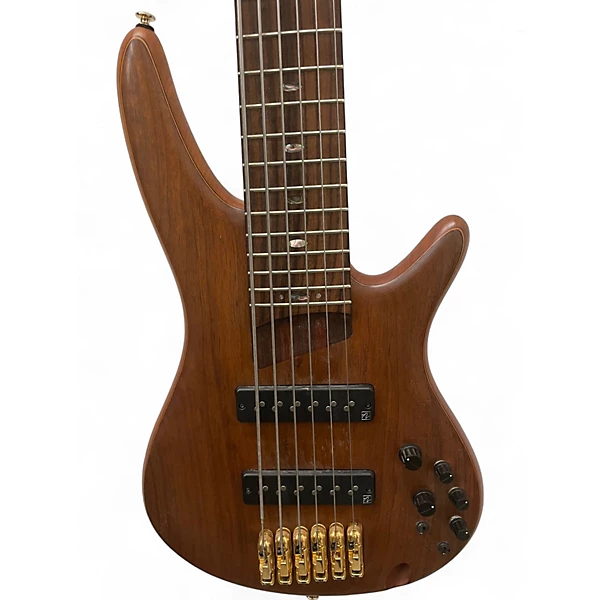 Ibanez Used Ibanez SR1356B Natural Electric Bass Guitar.gc