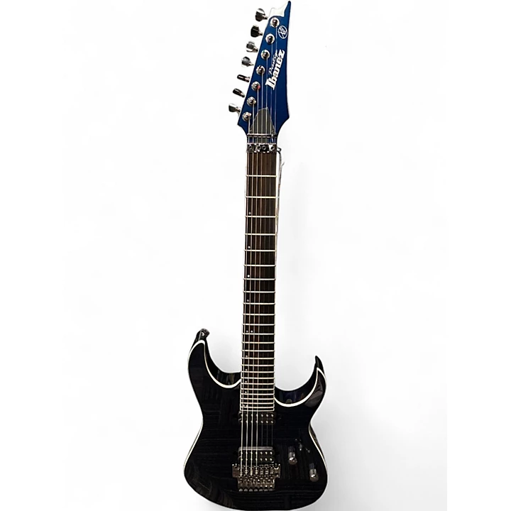 Used Ibanez Prestige RG2027XL DARK TIDE BLUE Solid Body Electric Guitar