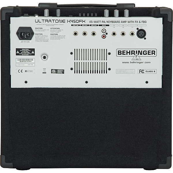 ULTRATONE K450FX Keyboard Amp PA System