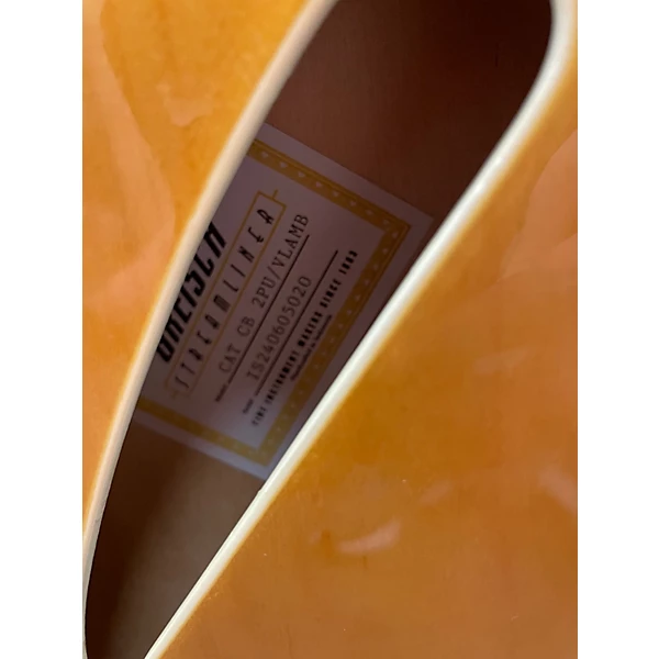 Used Gretsch Guitars Streamliner Limited Edition Cat Eye Natural Hollow Body Electric Guitar