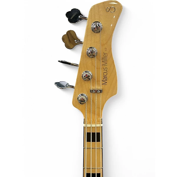 Used Sire Marcus Miller V7 Swamp Ash Black Electric Bass Guitar