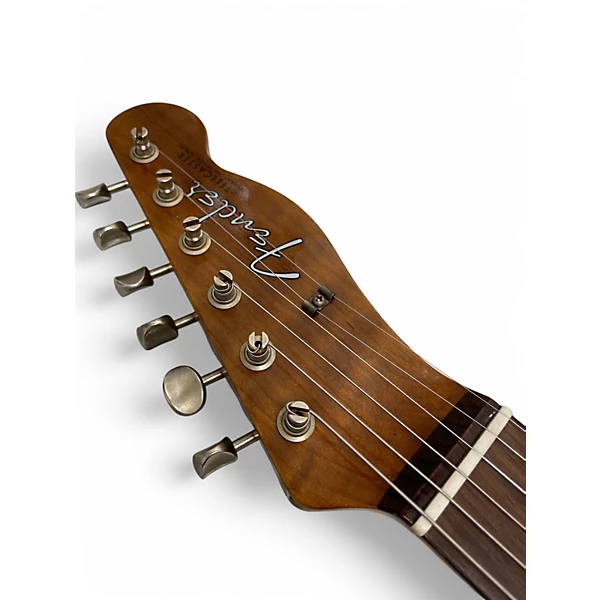 Fender Used 2023 Fender CUSTOM SHOP LTD HS TELE CUSTOM 3 Color Sunburst Solid Body Electric Guitar.gc