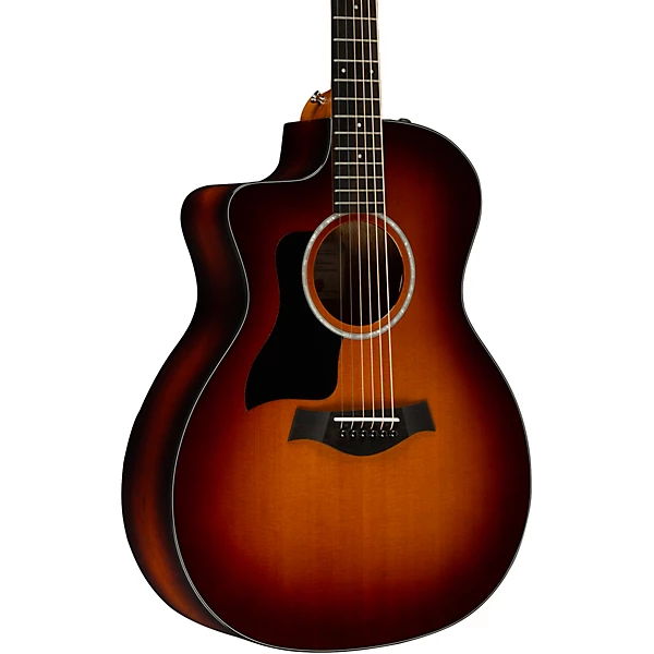 Taylor 214ce K Plus Grand Auditorium Left Handed Acoustic Electric Guitar Shaded Edge Burst