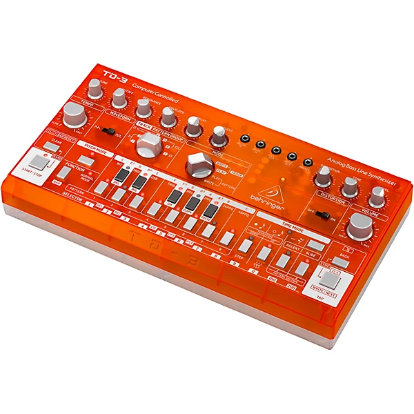 TD 3 TG Analog Bass Line Synthesizer Tangerine