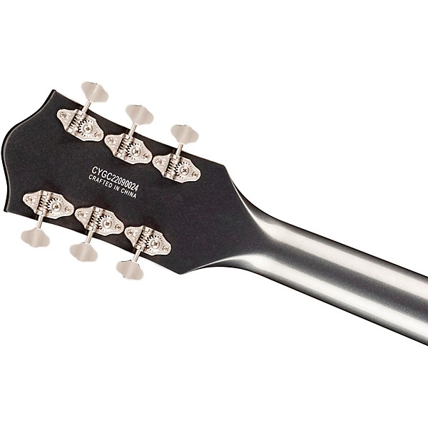 Gretsch Guitars G5420T Electromatic Classic Hollowbody Single Cut Electric Guitar Level 1 Two Tone Vintage White London Grey M07635004002000.gc