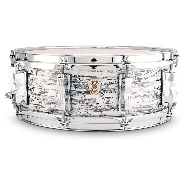 Ludwig Classic Maple Snare Drum   White Abalone 14 x 5 in.