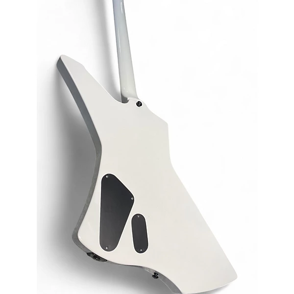 ESP Used ESP LTD Snakebyte Explorer Classic White Solid Body Electric Guitar.gc