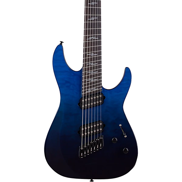 Reaper 7 String Elite Multiscale Electric Guitar Deep Ocean Blue