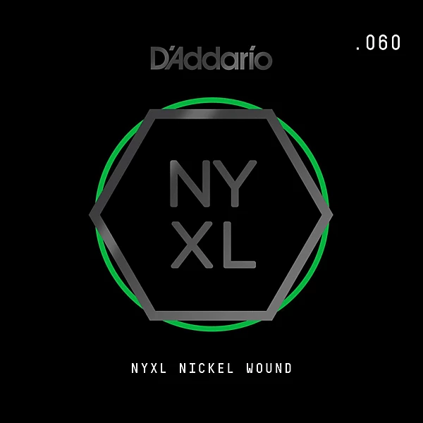 NYNW060 NYXL Nickel Wound Electric Guitar Single String 060
