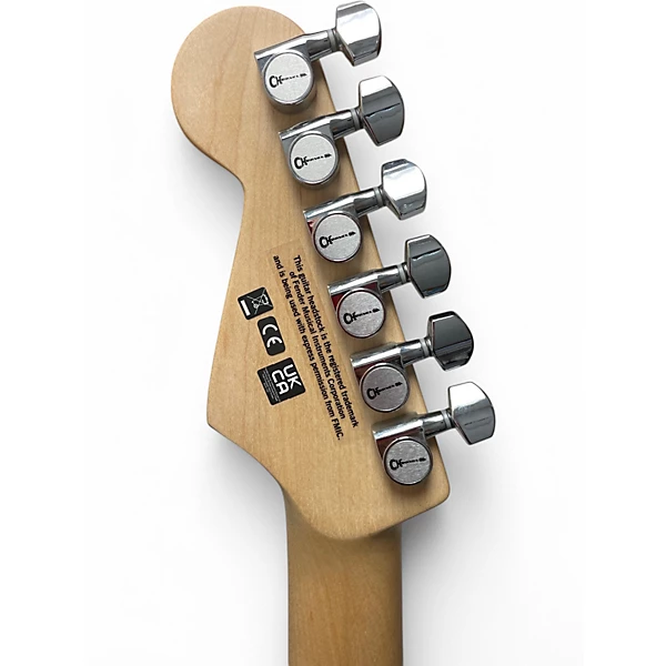 Used Charvel SOCAL HSH FR PLATINUM PINK Solid Body Electric Guitar