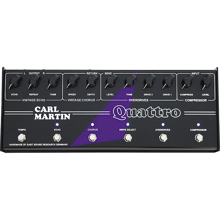 Quattro Analog Multi Effect Pedal