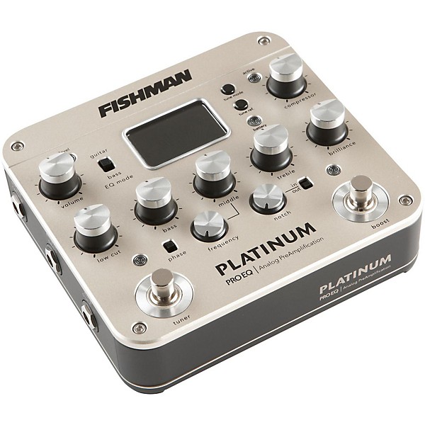 Fishman Platinum Pro EQ Acoustic Guitar Preamp Level 1 J15690004000000.gc